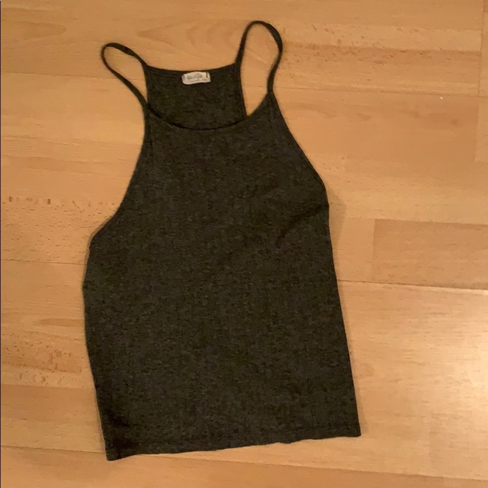 Gray tank top